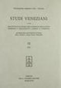 Studi veneziani: 9