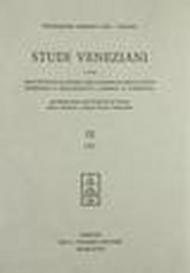 Studi veneziani: 9