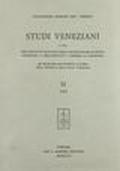 Studi veneziani: 11