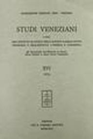 Studi veneziani: 16