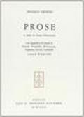 Prose. Con un'appendice di lettere di Pascoli, Pirandello, D'Annunzio, Capuana, Cecchi, Cardarelli