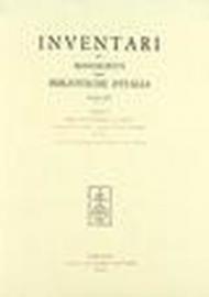 Inventari dei manoscritti delle biblioteche d'Italia: 95