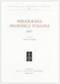 Bibliografia filosofica italiana 1977