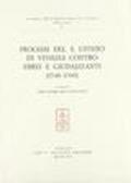 Processi del S. Uffizio di Venezia contro ebrei e giudaizzanti (1548-1560)