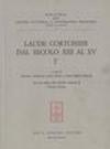 Laude cortonesi dal secolo XIII al XV: 1