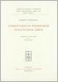 Commentarius in posteriorum analyticorum libros