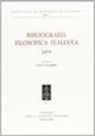 Bibliografia filosofica italiana (1979)