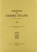 Carteggi di Cesare Guasti: 8