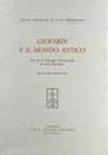 Leopardi e il mondo antico. Atti del 5º Convegno internazionale di studi leopardiani (Recanati, 22-25 settembre 1980)