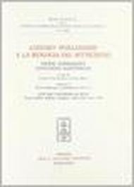 Lazzaro Spallanzani e la biologia del '700. Teorie, esperimenti, istituzioni scientifiche. Atti del Convegno di studi (dal 23 al 27 marzo 1981)