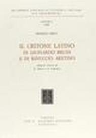 Il Critone latino di Leonardo Bruni e di Rinuccio Aretino