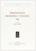 Bibliografia filosofica italiana (1981)