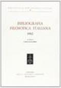 Bibliografia filosofica italiana (1982)