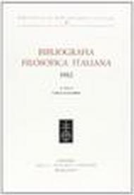 Bibliografia filosofica italiana (1982)