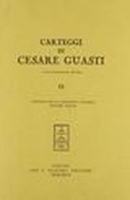 Carteggi di Cesare Guasti: 9