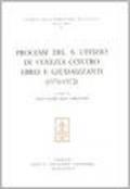 Processi del S. Uffizio di Venezia contro ebrei e giudaizzanti (1570-1572)