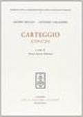 Carteggio (1719-1729)