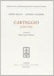 Carteggio (1719-1729)