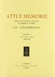 Atti e memorie dell'Accademia toscana di scienze e lettere «La Colombaria». Nuova serie: 50