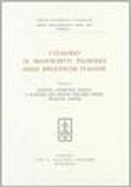 Catalogo di manoscritti filosofici nelle biblioteche italiane: 5