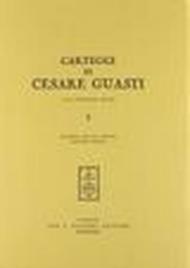 Carteggi di Cesare Guasti: 10