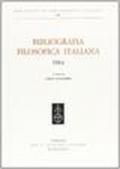 Bibliografia filosofica italiana (1984)