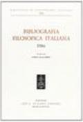 Bibliografia filosofica italiana (1986)