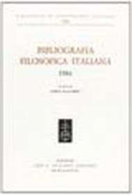 Bibliografia filosofica italiana (1986)