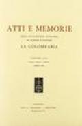 Atti e memorie dell'Accademia toscana di scienze e lettere «La Colombaria». Nuova serie: 53