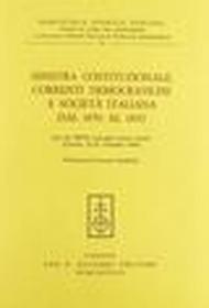 Sinistra costituzionale, correnti democratiche e società italiana dal 1870 al 1892. Atti del 27° Convegno storico toscano (Livorno, 23-25 settembre 1984)