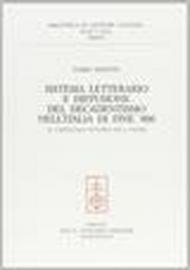 Sistema letterario e diffusione del decadentismo nell'Italia di fine '800. Il carteggio Vittorio Pica-Neera