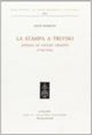 La stampa a Treviso. Annali di Giulio Trento (1760-1844)