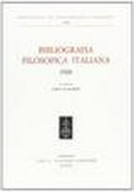 Bibliografia filosofica italiana 1988