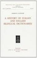 History of Italian and English bilingual dictionaries (A)