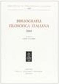 Bibliografia filosofica italiana 1989