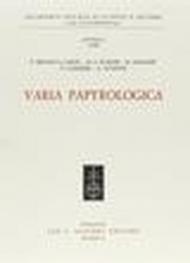 Varia papyrologica