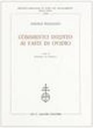 Commento inedito ai Fasti di Ovidio