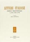 Lettere italiane. Indice trentennale 1949-1978