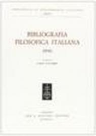 Bibliografia filosofica italiana (1990)