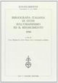 Bibliografia italiana di studi sull'umanesimo ed il Rinascimento (1990)