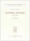 Lettres d'Italie (1685-1686)