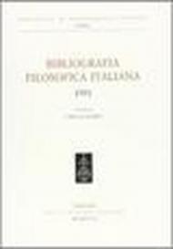 Bibliografia filosofica italiana (1991)