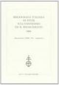 Bibliografia italiana di studi sull'umanesimo ed il Rinascimento (1991)