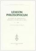 Lexicon philosophicum. Quaderni di terminologia filosofica e storia delle idee: 6
