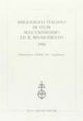 Bibliografia italiana di studi sull'umanesimo ed il Rinascimento (1992)