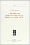 Bibliography of Reinaissance Italian Translation of Virgil (A)