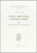 Latin Aristotle commentaries: 3