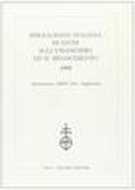 Bibliografia italiana di studi sull'umanesimo ed il Rinascimento (1995)