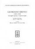 Giordano Bruno 1583-1585. The english experience-L'esperienza inglese. Atti del Convegno (London, 3-4 giugno 1994)