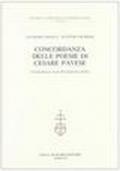 Concordanza delle poesie di Cesare Pavese. Concordanza, liste di frequenza, indici